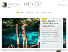 Tablet Screenshot of everysteph.com